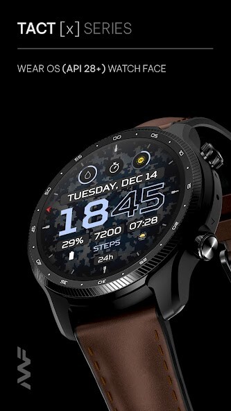 Run android online APK Awf TACT [x] - watch face from MyAndroid or emulate Awf TACT [x] - watch face using MyAndroid